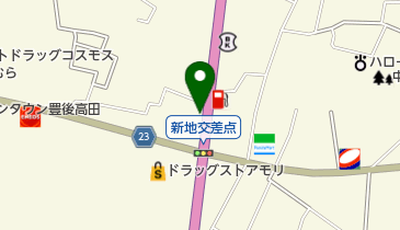 貴戸モータースの地図画像