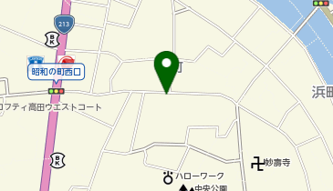 ウエガキ薬局の地図画像