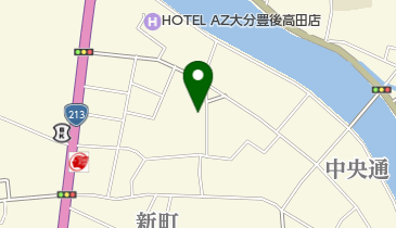 洋服のトリイの地図画像