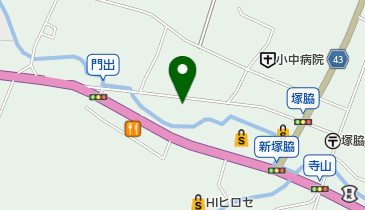 美容室CoCoの地図画像