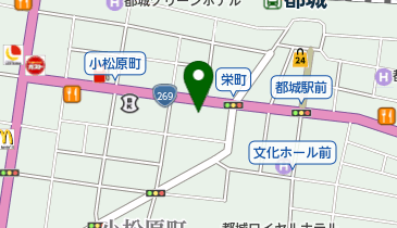 ハッピースタジオ・ヤガミの地図画像