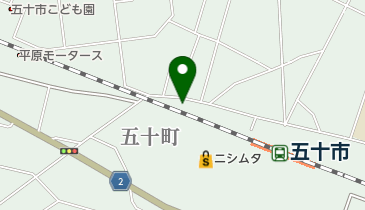 美容室ソレスタルビーイングの地図画像