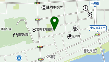 延岡市役所 教育委員会 文化財・市史編さん課の地図画像