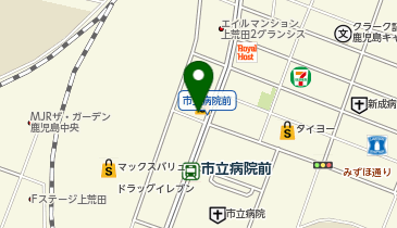 クーラヘアーリゾート(CuraHairResort)の地図画像