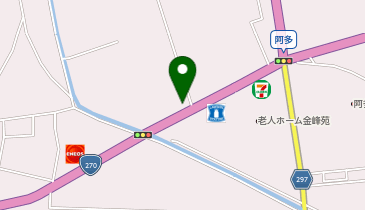 株式会社永田モータース 金峰店の地図画像