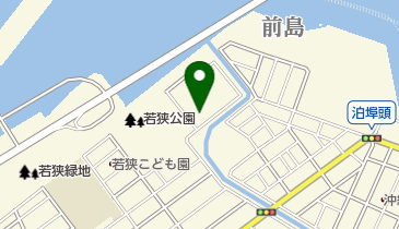 若狭市営住宅自治会の地図画像