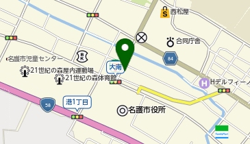 ピザパルコ名護店の地図画像