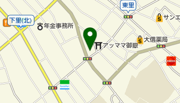みやぎ書道教室の地図画像
