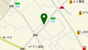 友利化粧品店の地図画像