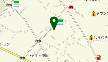 割烹竹の地図画像