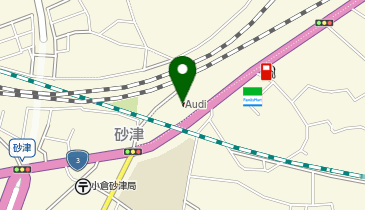 アウディ北九州の地図画像