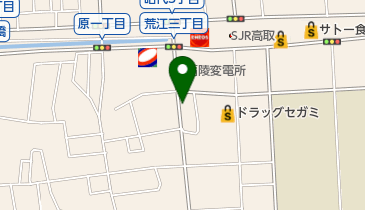 ビューティーサロンジローの地図画像