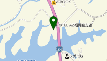 クリーニングランド直方店の地図画像