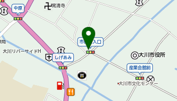 カフェ響木の地図画像