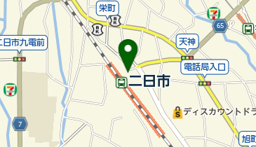 田舎のからあげ屋二日市店の地図画像