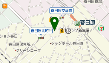 たこ焼西成春日原店の地図画像