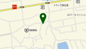 三つ葉の里 地域生活支援センターこもれびの地図画像