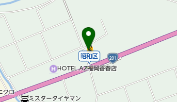 ドラッグコーエイ香春店の地図画像