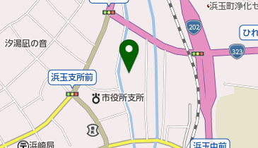 有限会社カラツカラーサービス浜崎店の地図画像