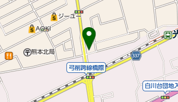 有限会社ロイヤルガレージ熊本の地図画像