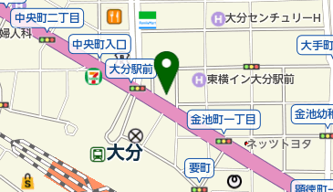 ゆりかごバレエスタジオの地図画像