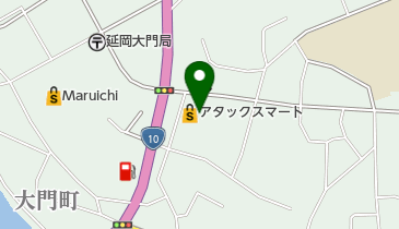 華美容室の地図画像