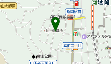 はきものウワヤの地図画像