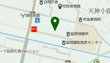 宮崎県北部福祉こどもセンター 総務課・こども福祉課の地図画像