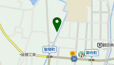 明治牛乳西都店の地図画像