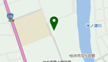 出水市児童クラブまなづるの地図画像
