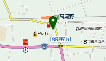 田中釣具店の地図画像