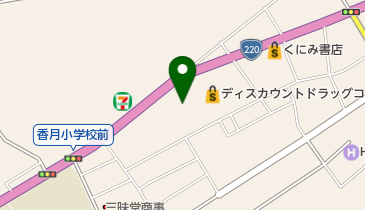 大王自動車の地図画像