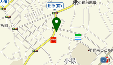ポプリ美容室の地図画像