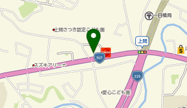 浦崎オートサービスの地図画像