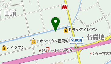 淀電気店の地図画像