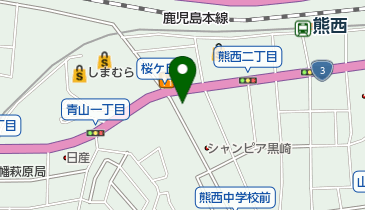 ワミレスウインズサロン黒崎の地図画像