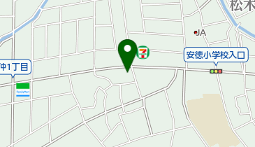 ふじい青果の地図画像