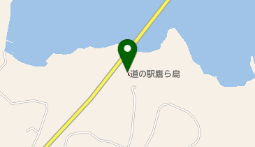 鷹島島の幸加工所の地図画像