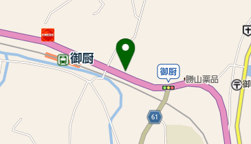 理容戸山の地図画像