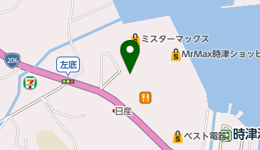フランソア時津店の地図画像
