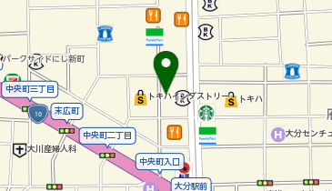 オーシャンブルーの地図画像