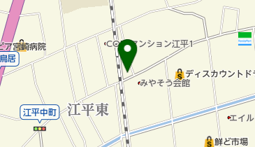 犬猫美容わんの地図画像