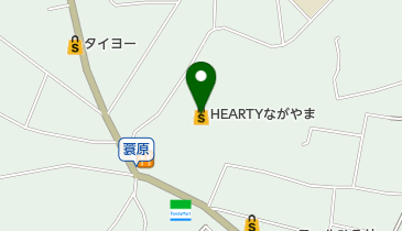 紙ひこうき HEARTY鷹尾店の地図画像