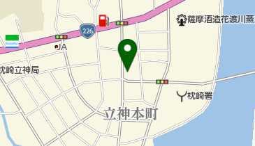 田中公民館の地図画像