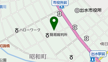 株式会社アイ・ライフ出水店の地図画像
