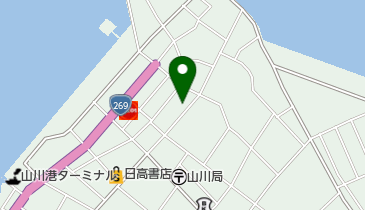 松山商店の地図画像