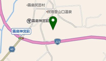 霧島倶楽部の地図画像