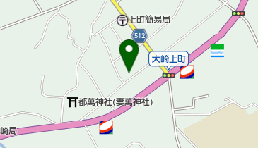 ドッグサロンスイートハートの地図画像