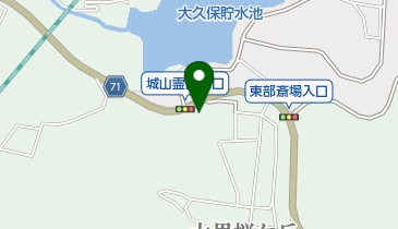 城山石材工作所の地図画像