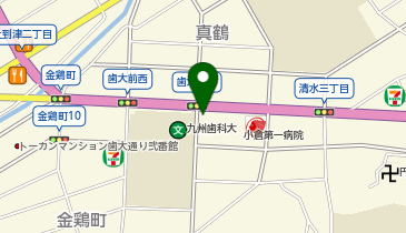 簡易保険加入者協会小倉災害見舞取扱代理店の地図画像